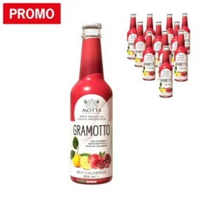 Bevanda gassata a base di Melograno e Bergamotto, Gramotto,12x20cl