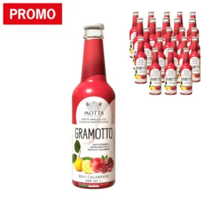 Bevanda gassata a base di Melograno e Bergamotto, Gramotto, 24x20cl