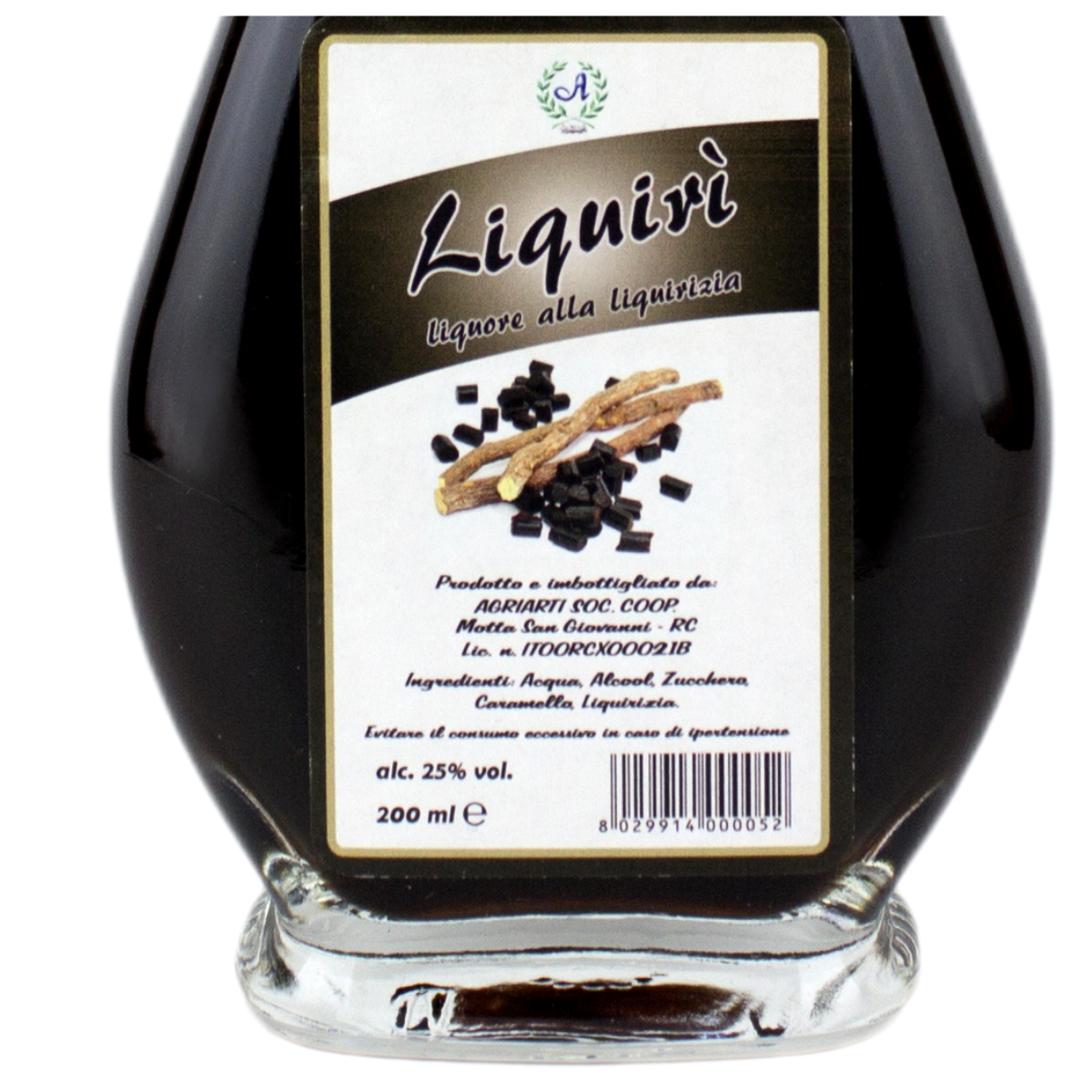 Liquore di Calabria LIQUIRIZIA 20cl - Avolicino