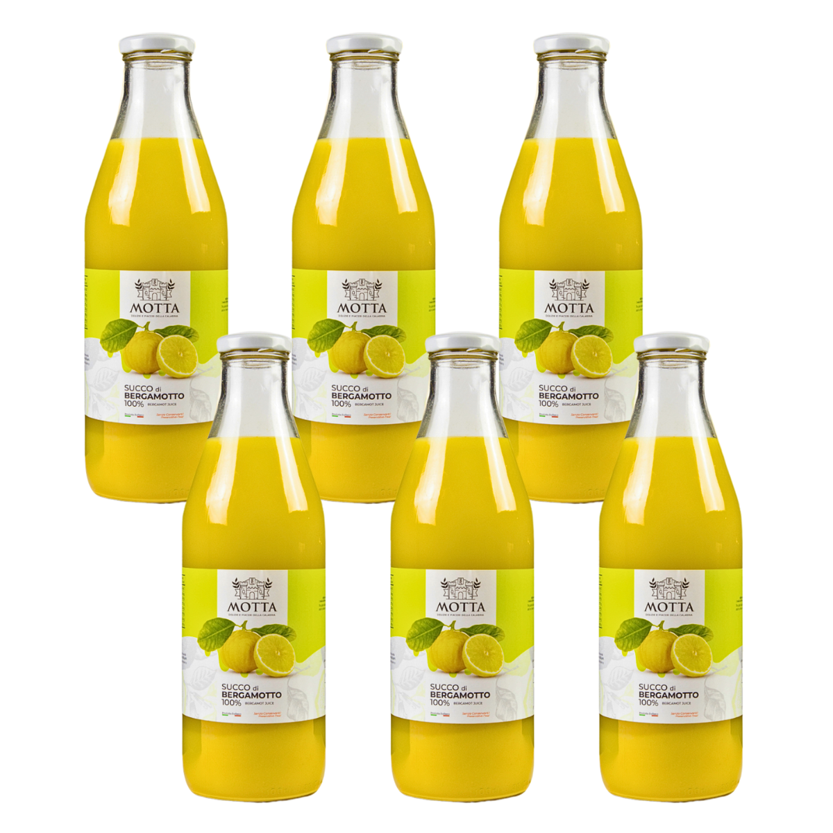 Wellness-Programm: 100 % Bergamottensaft, 6x750 ml