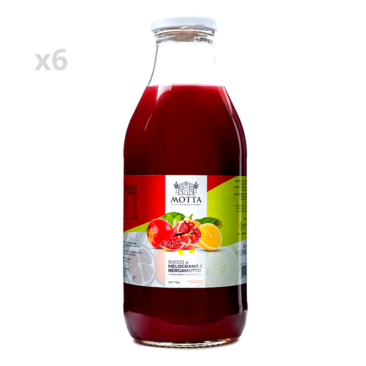 Percorso benessere: Succo di Melograno e Bergamotto 6x750ml