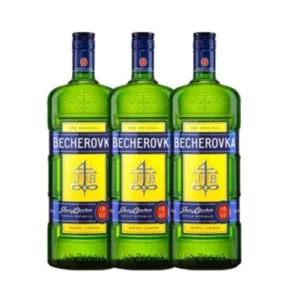 Becherovka:  liquore alle erbe, 3x1L