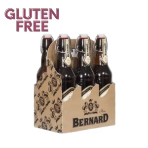 Bernard gluten free  lagher : birra chiara senza glutine, 6x0,5l