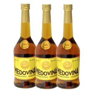 Zlata medovina: idromele, confezione da 3 bott. 0,5L
