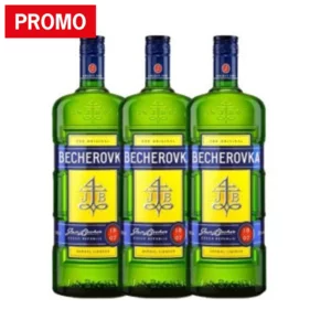 Becherovka:  liquore alle erbe, 3X 0,5L