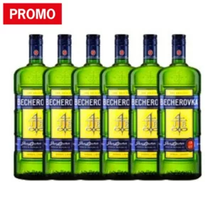 Becherovka: liquore alle erbe, 6x0,50cl