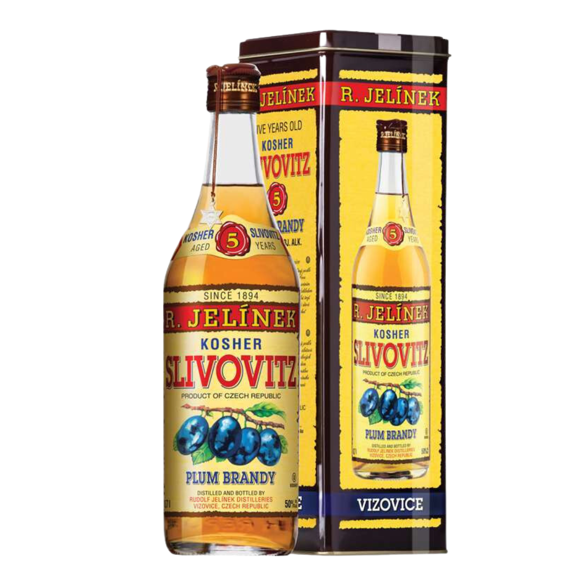 Slivovice kosher gold: distillato in confezione regalo, 0,7L