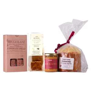 Panettone Zabaione, 1x300g, Zabaione 1x200g, Bicciolani, 1x200g, Assabesi, 1x200g