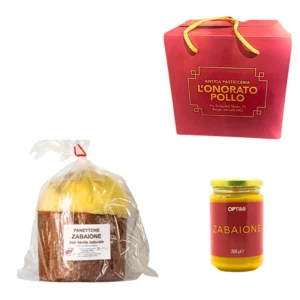 Panettone Zabaglione, 1x500g und Zabaione, 1x300g