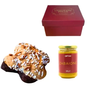 Colomba classica, 500g e vasetto di zabaione, 300g