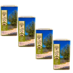 Olio Evo italiano estratto a freddo in latta, 4x3L