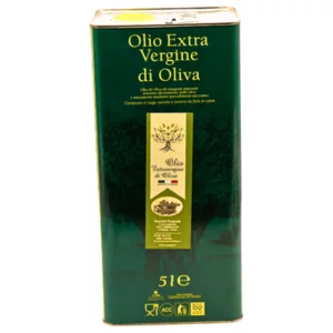 Olio Evo italiano estratto a freddo in latta, 5L