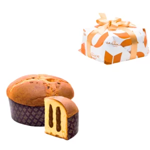 Hausgemachter Panettone gefüllt mit Haselnusscreme, 1000g