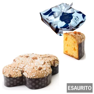 Colomba artigianale Classica con glassa e mandorle, 1 kg