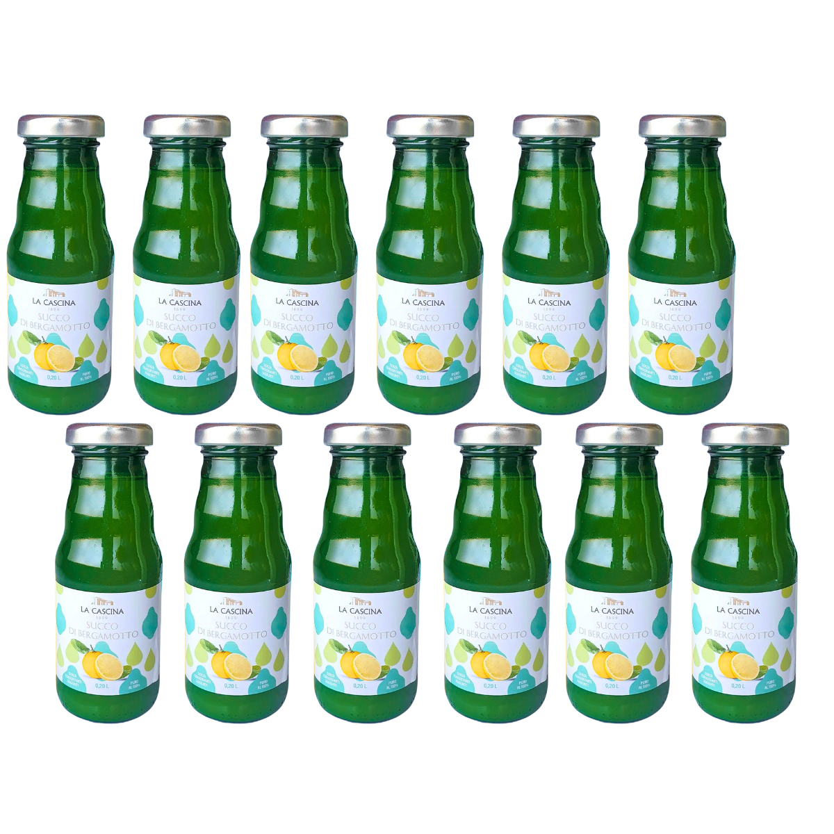 Reiner Bergamottesaft, 12x200 ml