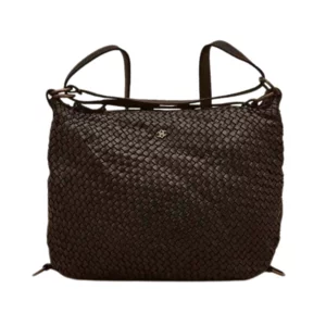 Sac en cuir pour femme, noir, modèle Bologne