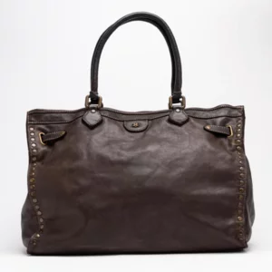 Sac femme en cuir marron, modèle Botticelli