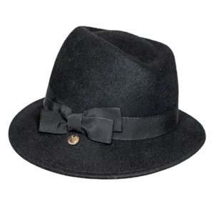 Luna, cappello donna stile borsalino 
