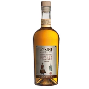 Grappa Barricata di Gewürztraminer Pisoni, 700 ml