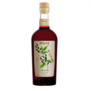 Liquore al Mirtillo Pisoni, 700 ml 