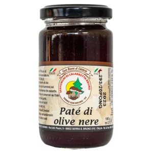 Patè di olive nere, 190g