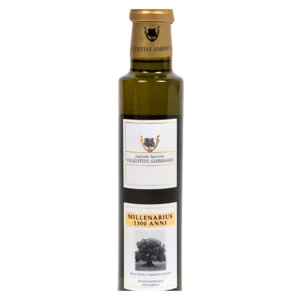 Millenarius, olio extra vergine di oliva mono varietale ogliarola, 250ml