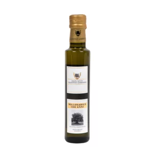 Huile d'olive extra vierge monovariétale MILLENARIUS OGLIAROLA Flacon de 250 ml