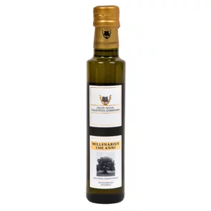 MILLENARIUS sortenreines Olivenöl extra vergine OGLIAROLA 250 ml Flasche