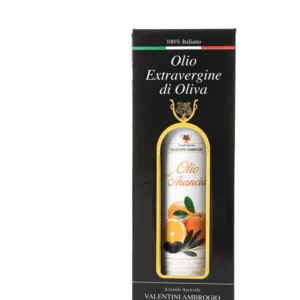 Huile EVO aromatisée à l'orange avec coffret cadeau, 250 ml
