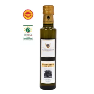 Millenarius, olio extra vergine di oliva mono varietale ogliarola, 250ml annata 2025/2026