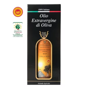 Olio Evo DOP Collina di Brindisi Gianecchia di Puglia in astuccio, 750ml 