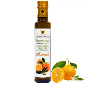 Condimento a base di olive appena colte e arance, 250ml 