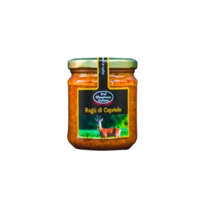 Ragù di capriolo in vasetto, 180g
