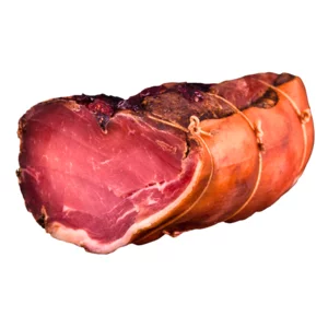Geschnittener Speckino in Blaubeergrappa gereift, 150g