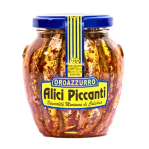 Anchois épicés à l'huile d'olive extra vierge, 300g