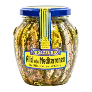 Anchois méditerranéens à l'huile d'olive extra vierge, 300g