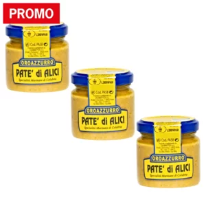 Paté di alici in olio extravergine d'oliva, 3x85g