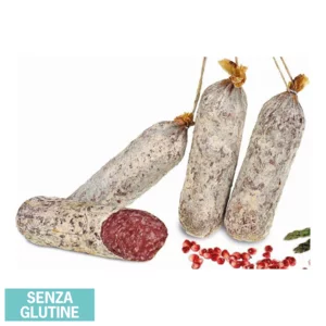 Salame di cervo e suino gluten free, 400g