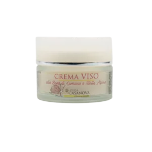Crema viso alla bava di lumaca  e stella alpina, 50ml