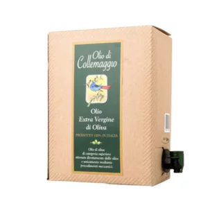Huile d'olive extra vierge Collemaggio, récolte 2020, Bag in Box 5L
