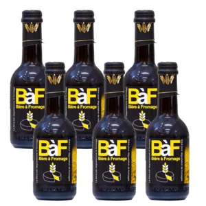 Confezione di Birra artigianale chiara, BàF - Bière à Fromage, 6x330ml 