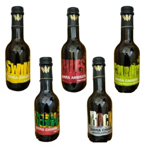 Assortimento birre artigianali in borsa di juta, 4x500ml