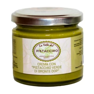 Süße Streichcreme mit grüner Pistazie von Bronte DOP, 190g