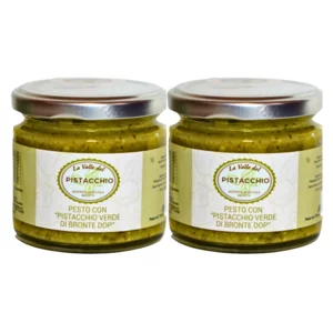 Bis grünes Pistazienpesto von Bronte DOP, 190gx2