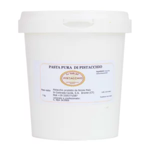 Pure sizilianische Pistazienpaste, Basis für Eis und Desserts, 1kg