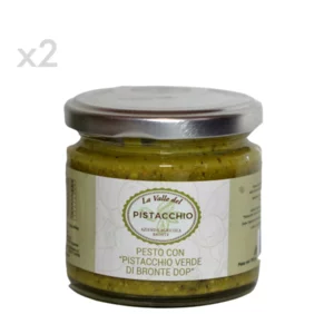Pesto di pistacchio verde di Bronte DOP, 2x190g