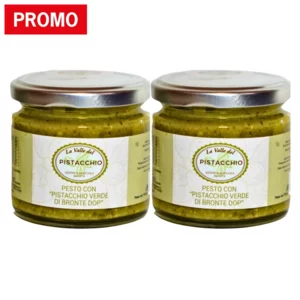 Bis grünes Pistazienpesto von Bronte DOP, 190gx2