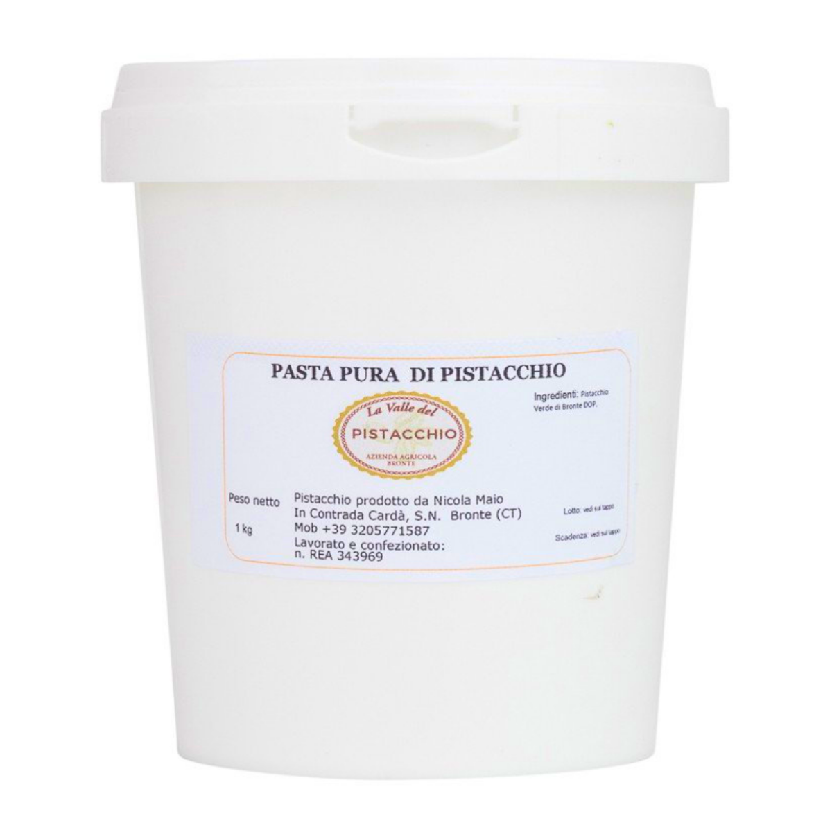 Pasta pura di pistacchio siciliano, 1kg