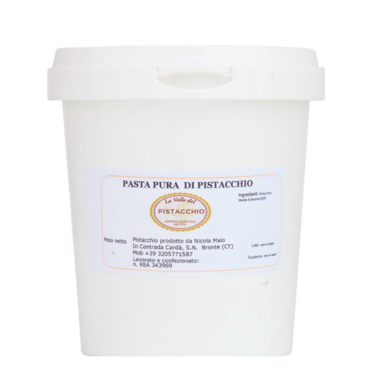Pasta pura di pistacchio siciliano, 3kg