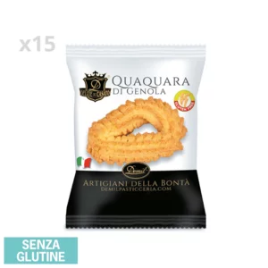 Quaquare di Genola sans gluten, boîte de 15 pcs